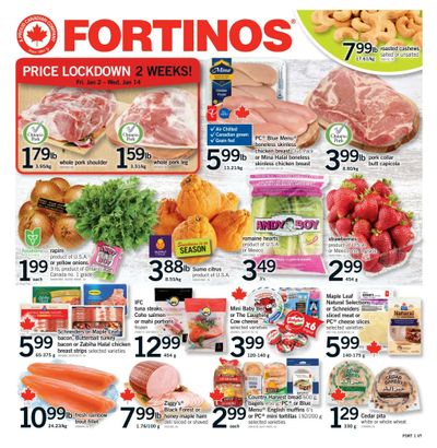 Fortinos Flyer January 2 to 7