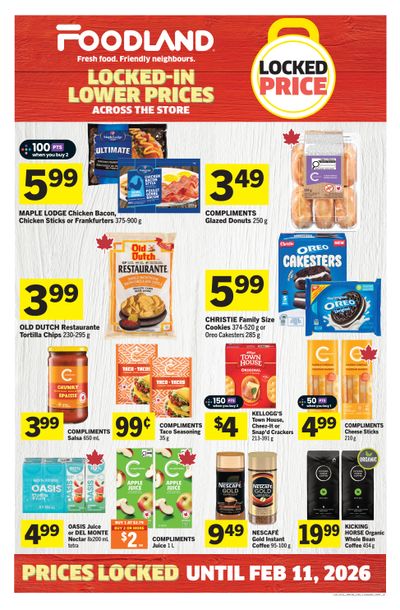 Foodland (ON) Flyer January 1 to February 11