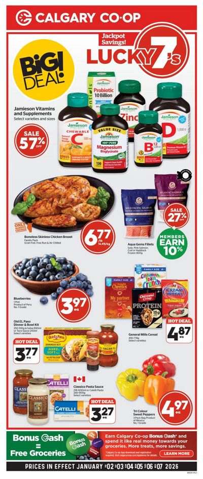 Calgary Co-op Flyer January 2 to 7