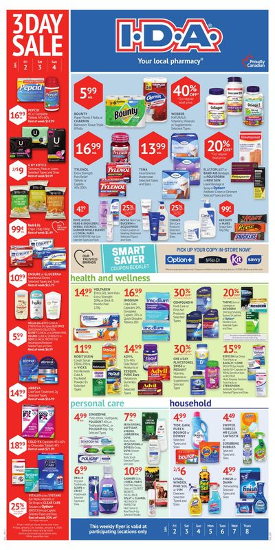 I.D.A. Flyer January 2 to 8