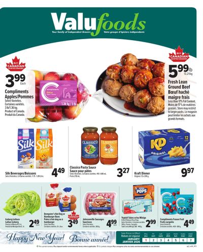 Valufoods Flyer January 1 to 7