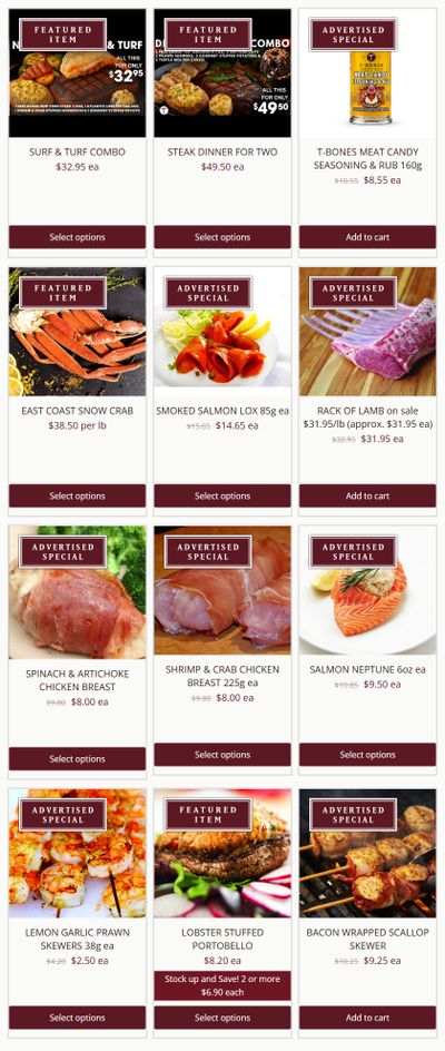 T-Bone's Flyer December 27 to 31