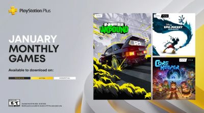 PlayStation Plus Canada January 2026 FREE Monthly Games: Need For Speed Unbound + More