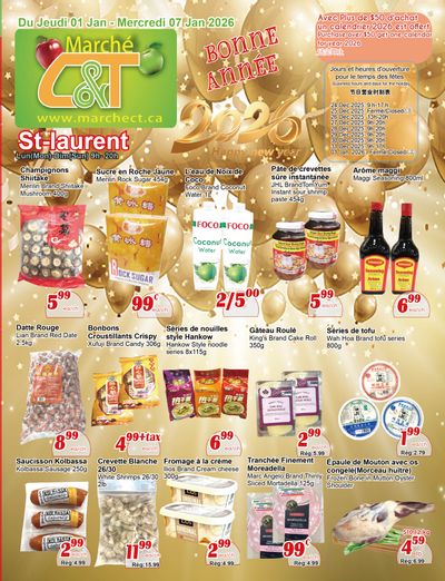 Marche C&T (St. Laurent) Flyer January 1 to 7