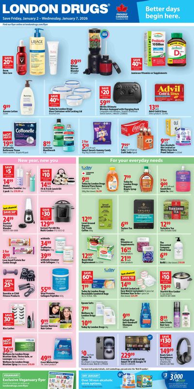 London Drugs Weekly Flyer January 2 to 7