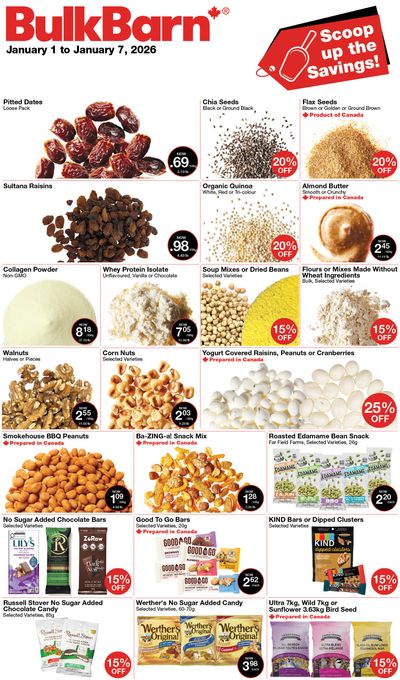 Bulk Barn Flyer January 1 to 7