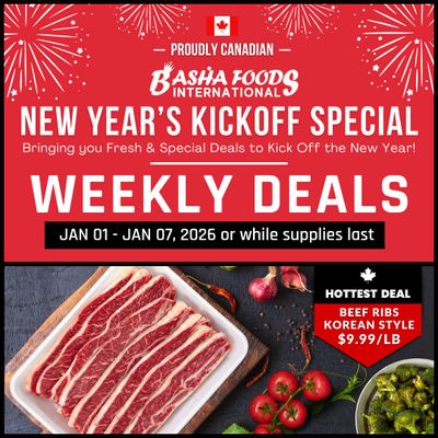 Basha Foods International Flyer January 1 to 7