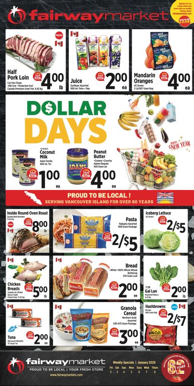 Fairway Market Flyer January 2 to 8
