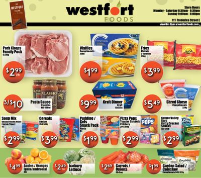 Westfort Foods Flyer January 2 to 8