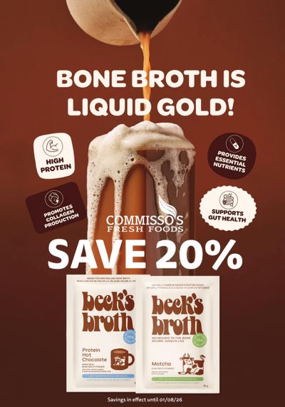 Commisso's Fresh Foods Wellness Flyer December 27 to January 8