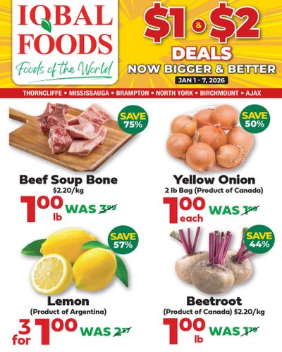 Iqbal Foods Flyer January 1 to 7