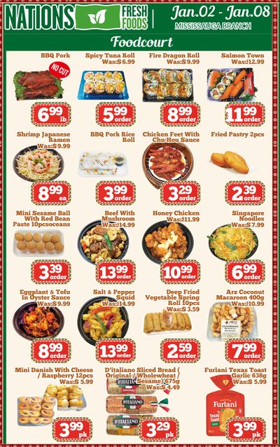 Nations Fresh Foods (Mississauga) Flyer January 2 to 8