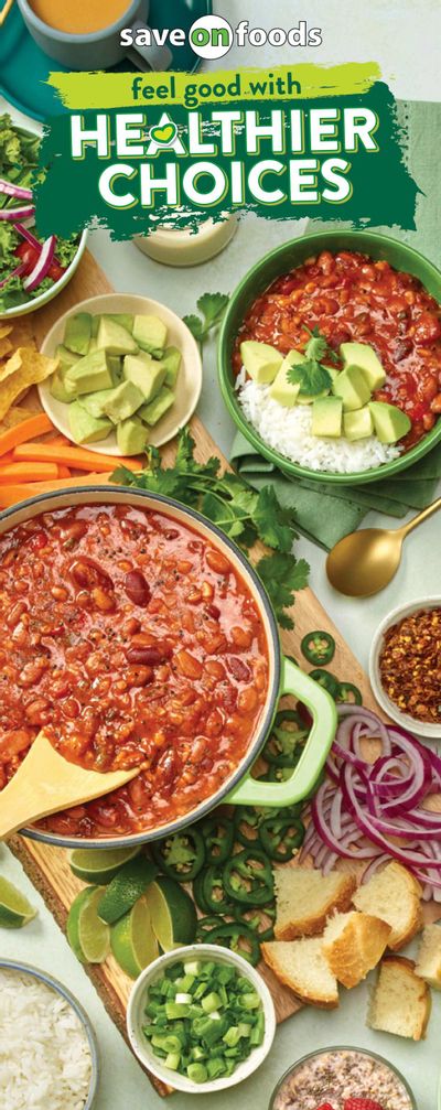 Save on Foods Healthy Choices Flyer January 1 to 7