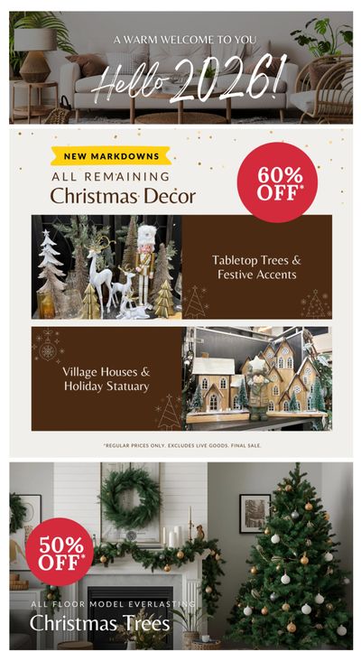 Lakeside Garden Gallery Flyer January 2 to 8