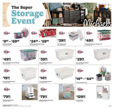 Michael's Flyer January 2 to 8