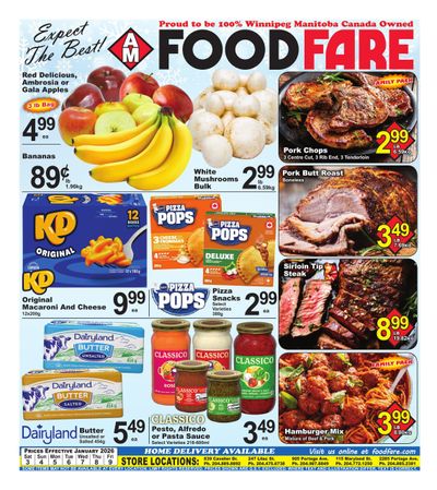 Food Fare Flyer January 3 to 9