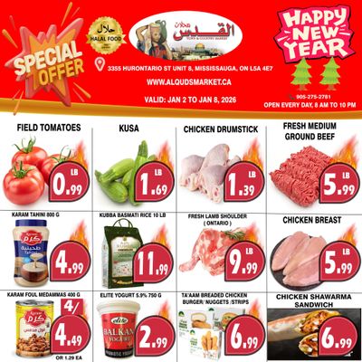 Al-Quds Supermarket Flyer January 2 to 8
