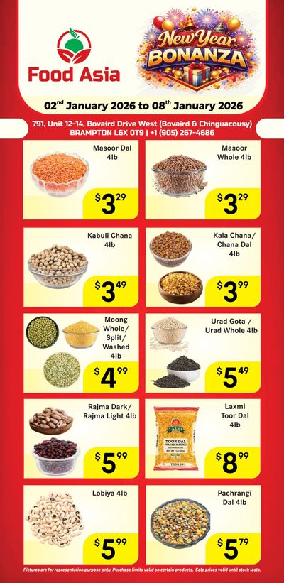 FoodAsia Flyer January 2 to 8
