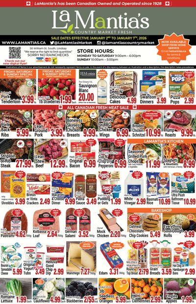 LaMantia's Flyer January 2 to 7