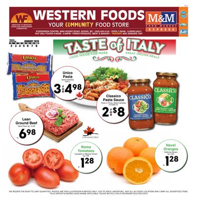 Western Foods Flyer January 2 to 8