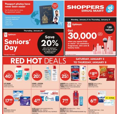 Shoppers Drug Mart Canada: Earn 20,000 PC Optimum Points This Weekend Only + 2 Day Sale + More