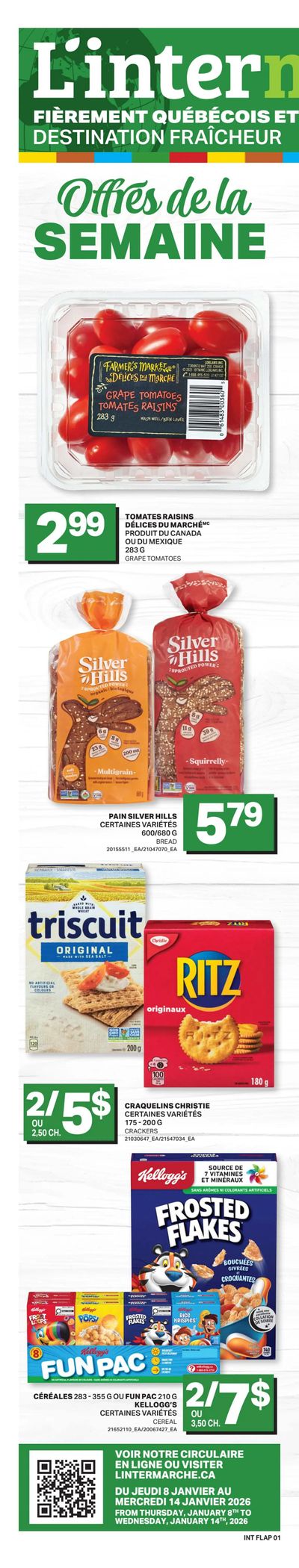 L'inter Marche Flyer January 8 to 14