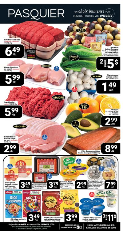 Pasquier Flyer January 8 to 14