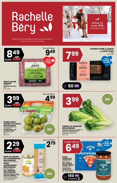 Rachelle Bery Grocery Flyer January 8 to 14