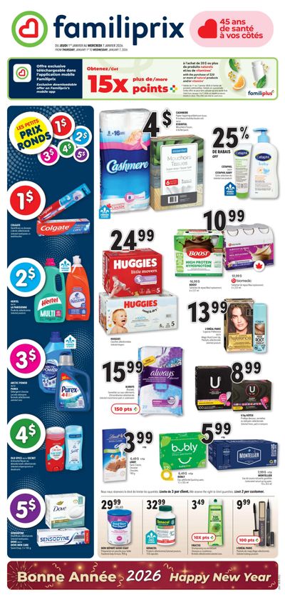 Familiprix Flyer January 8 to 14