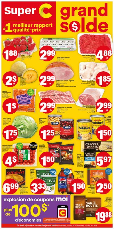 Super C Flyer January 8 to 14