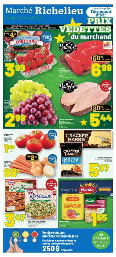 Marche Richelieu Flyer January 8 to 14