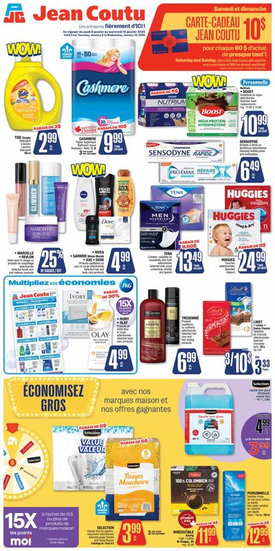 Jean Coutu Flyer January 8 to 14