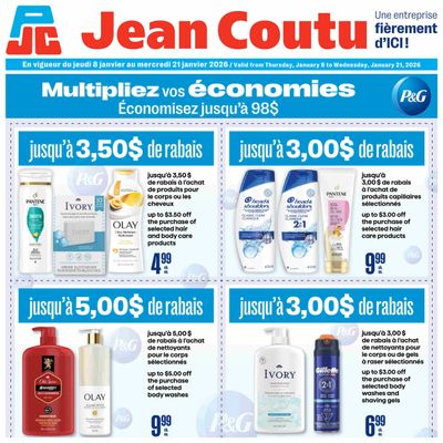 Jean Coutu Savings Flyer January 8 to 21