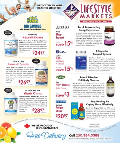 Lifestyle Markets Monday Magazine Flyer January 1 to 25