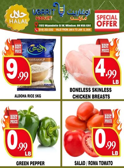 Ugarit Market Flyer January 6 to 12