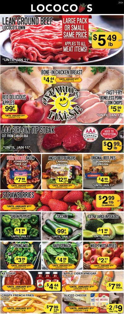 Lococo's Flyer January 7 to 11