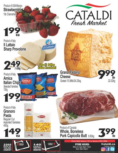 Cataldi Fresh Market Flyer January 7 to 13