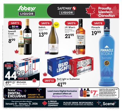 Sobeys/Safeway (AB) SWCB Flyer January 8 to 21