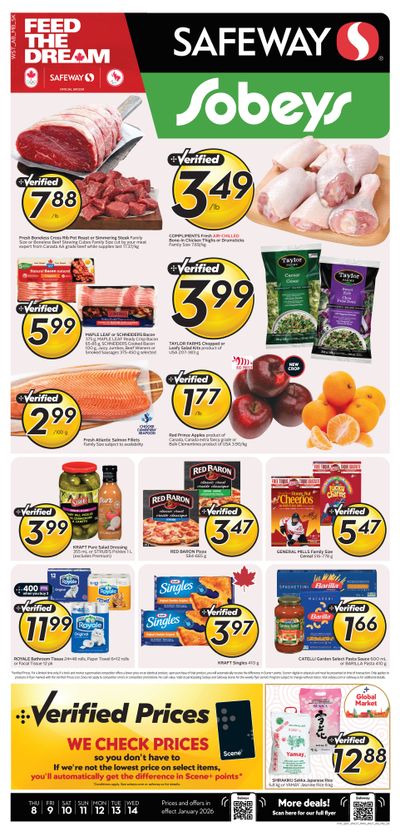 Sobeys/Safeway (AB) Flyer January 8 to 14