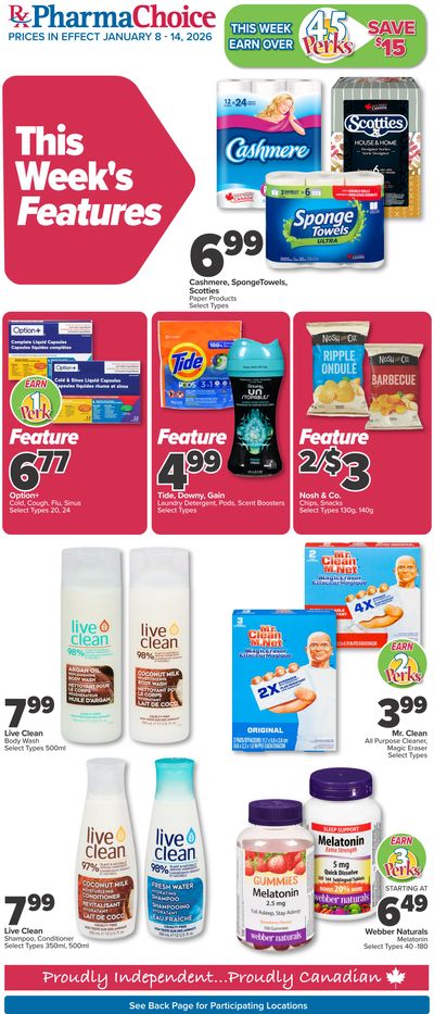 PharmaChoice (ON & Atlantic) Flyer January 8 to 14