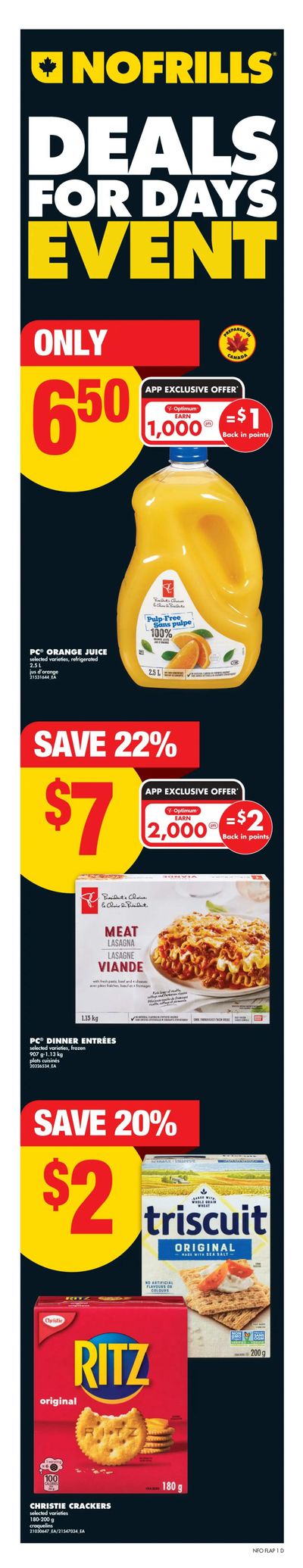 No Frills (ON) Flyer January 8 to 14