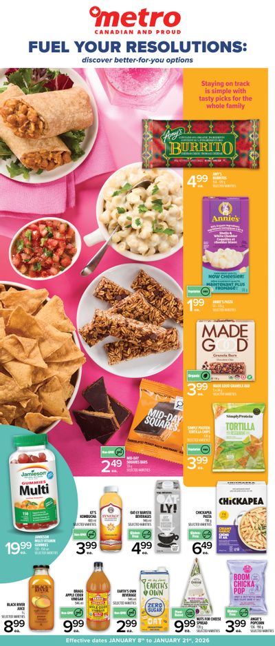 Metro (ON) Health & Wellness Flyer January 8 to 21