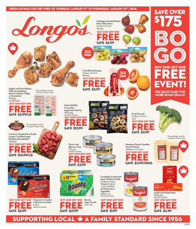 Longo's Flyer January 8 to 14