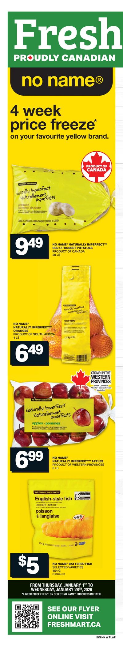 Freshmart (West) Flyer January 8 to 14