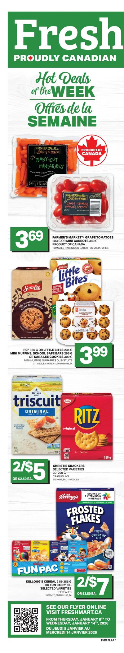 Freshmart (ON) Flyer January 8 to 14