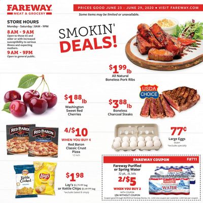 Fareway Weekly Ad & Flyer June 23 to 29
