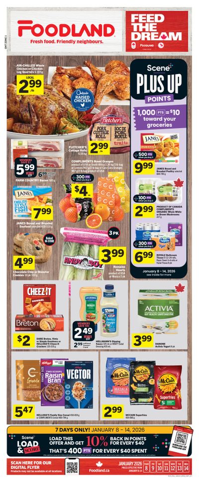 Foodland (ON) Flyer January 8 to 14