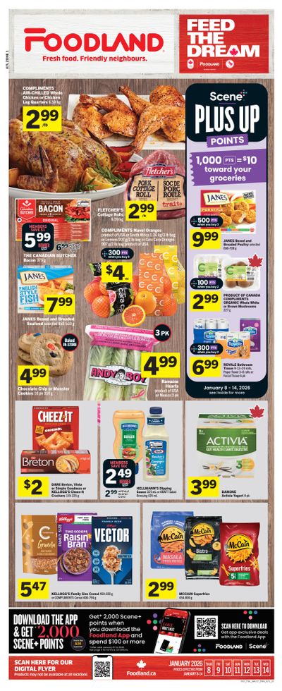Foodland (Atlantic) Flyer January 8 to 14