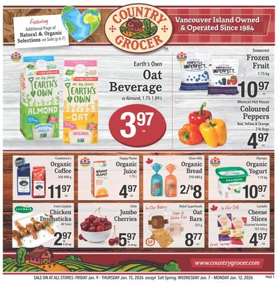 Country Grocer Flyer January 9 to 15