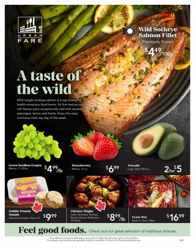 Urban Fare Flyer January 8 to 14
